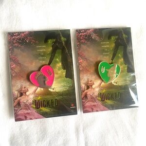 Wicked Collector’s Item Heart-Shaped Pins